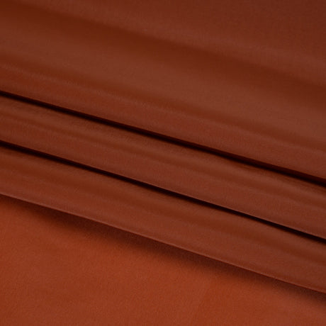 Stretch Polyester Twill Lining - Rust - Josephine Collection
