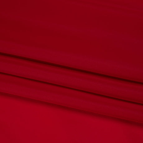 Stretch Polyester Twill Lining - Red - Josephine Collection