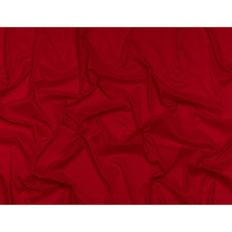 Stretch Polyester Twill Lining - Red - Josephine Collection