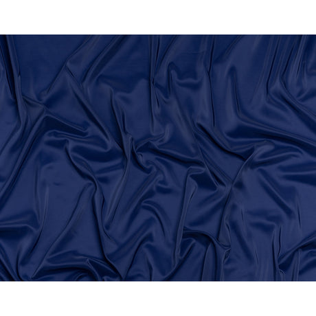 Stretch Polyester Twill Lining - Navy - Josephine Collection
