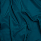 Stretch Polyester Twill Lining - Teal - Josephine Collection