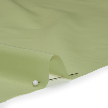 Stretch Polyester Twill Lining - Tea Green - Josephine Collection