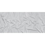 100% Recycled Stretch Nylon Swimwear Tricot, UV Protective - White - Mykonos Collection