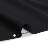 100% Recycled Stretch Nylon Swimwear Tricot, UV Protective - Nero - Mykonos Collection