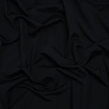 100% Recycled Stretch Nylon Swimwear Tricot, UV Protective - Nero - Mykonos Collection