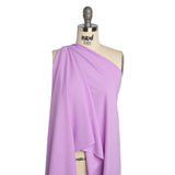 100% Recycled Stretch Nylon Swimwear Tricot, UV Protective - Lilac - Mykonos Collection