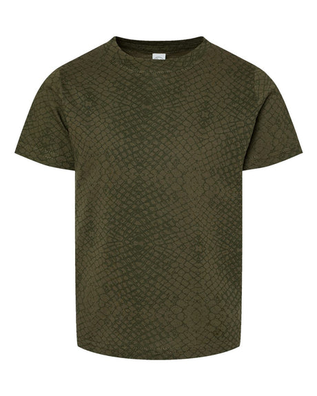 RADYAN® Toddler Fine Jersey Crewneck Short SleeveTee - 3321