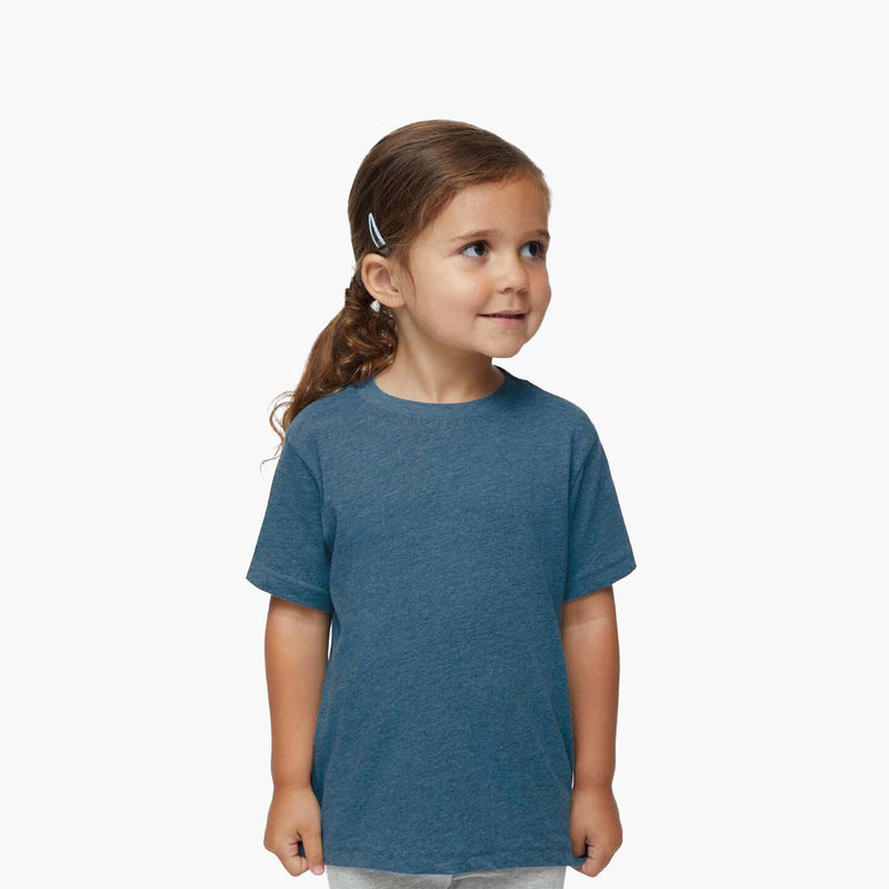 RADYAN® Toddler Fine Jersey Crewneck Short SleeveTee