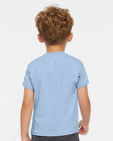 RADYAN® Toddler Cotton Jersey Crew Neck Short Sleeve Tee - 3301T