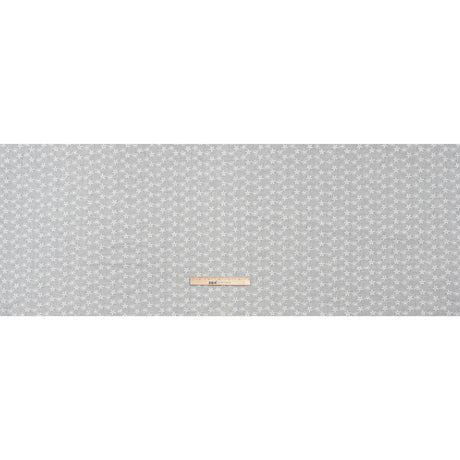 Embroidered Eyelet Cotton Voile - White Daisy Chains - Naomi Collection
