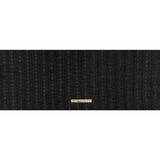 Embroidered Eyelet Cotton Voile - Black Floral Zig Zags and Stripes - Naomi Collection