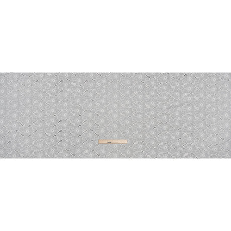 Embroidered Eyelet Cotton Voile - White Cloud Flowers - Naomi Collection