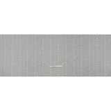Embroidered Eyelet Cotton Voile - White Rows of Flowers - Naomi Collection