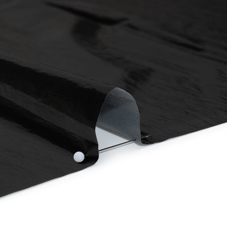 Faux Tyvek - Black - Greta Collection
