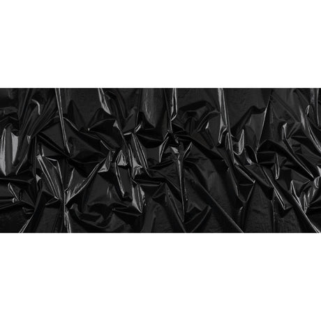 Faux Tyvek - Black - Greta Collection
