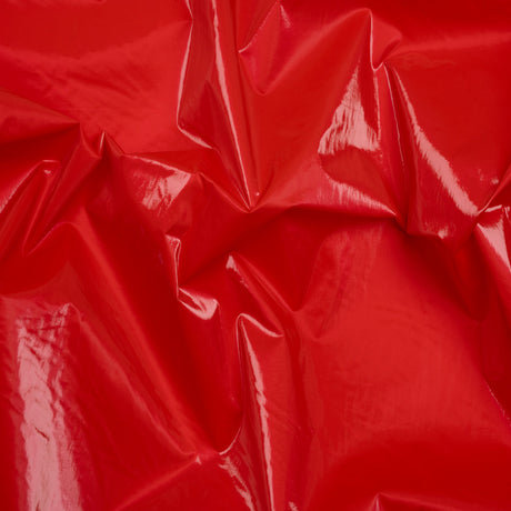 Faux Tyvek - Red - Greta Collection