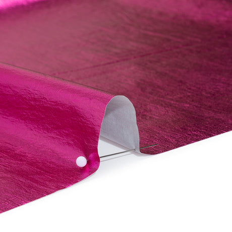 Faux Tyvek - Metallic Fuchsia - Greta Collection