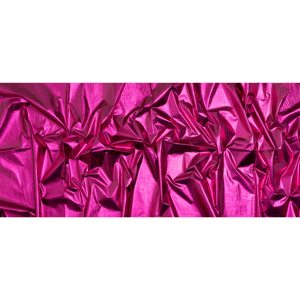 Faux Tyvek - Metallic Fuchsia - Greta Collection