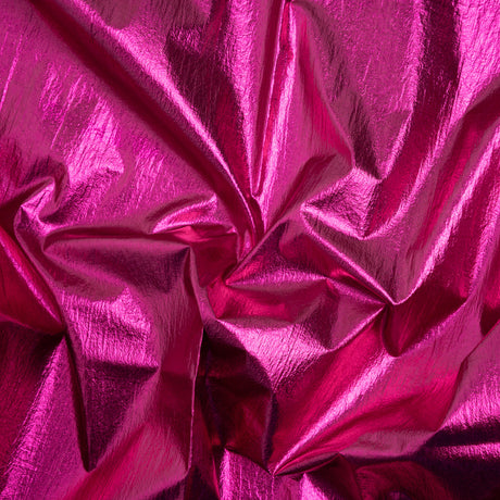 Faux Tyvek - Metallic Fuchsia - Greta Collection