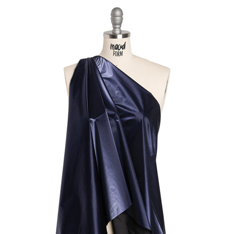 Faux Tyvek - Navy - Greta Collection