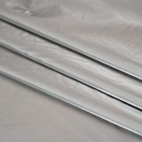Faux Tyvek - Metallic Silver - Greta Collection