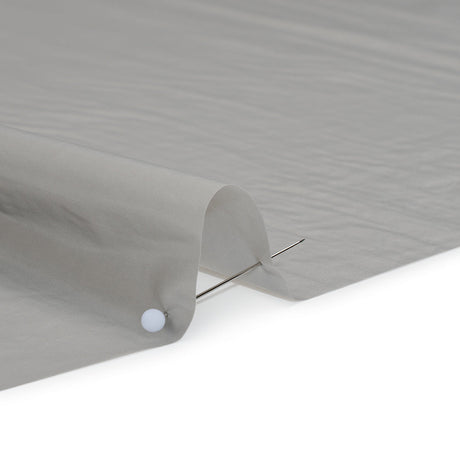 Faux Tyvek - Metallic Silver - Greta Collection