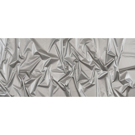 Faux Tyvek - Metallic Silver - Greta Collection