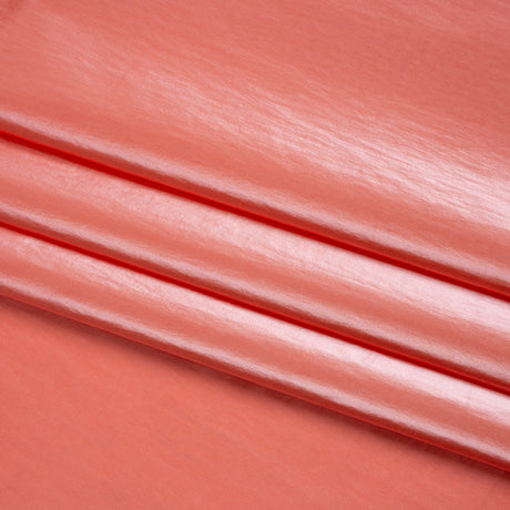 Faux Tyvek - Coral - Greta Collection