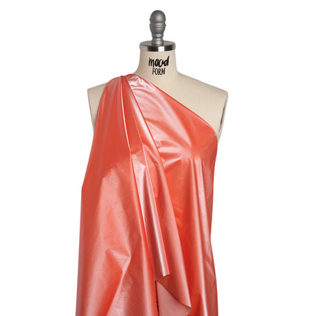 Faux Tyvek - Coral - Greta Collection
