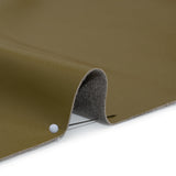 Buttery Faux Leather with Brushed Suede-like Backing - Olive - Veronica Collection