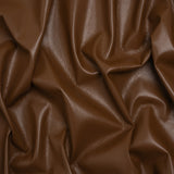 Buttery Faux Leather with Brushed Suede-like Backing - Brown - Veronica Collection