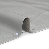 Buttery Faux Leather with Brushed Suede-like Backing - Silver - Veronica Collection