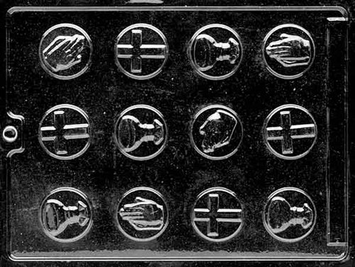 Communion Mints Chocolate Mold - LPR018