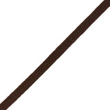Cotton Twill Tape - 0.25" - Chocolate
