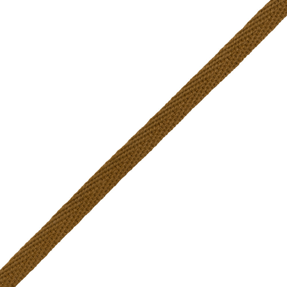 Cotton Twill Tape - 0.25" - Gold