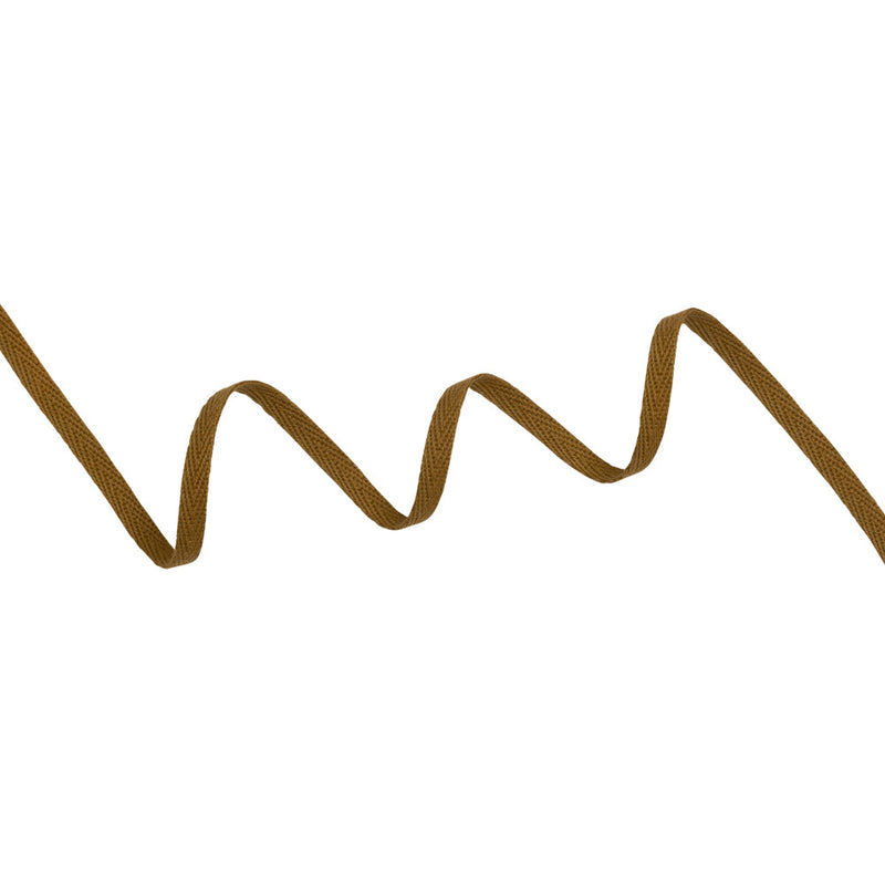 Cotton Twill Tape - 0.25" - Gold