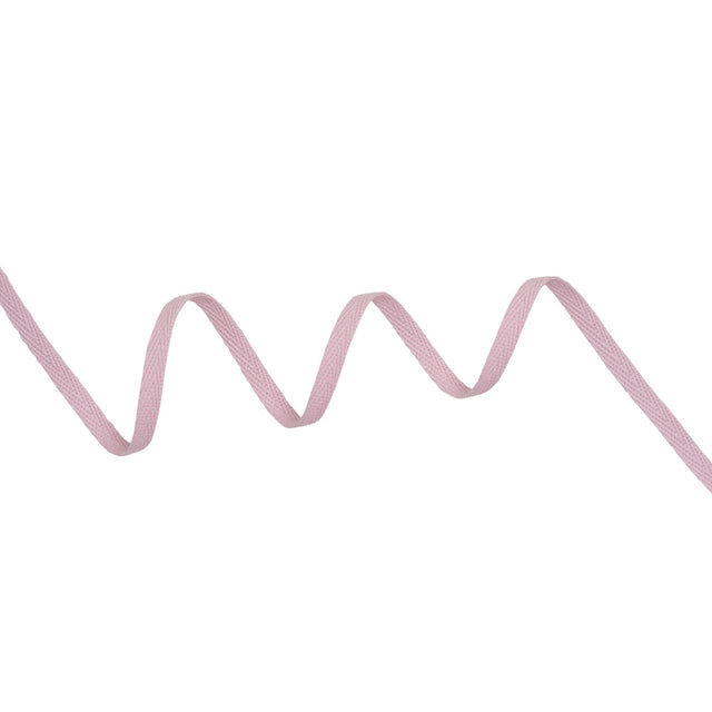 Cotton Twill Tape - 0.25" - Pink