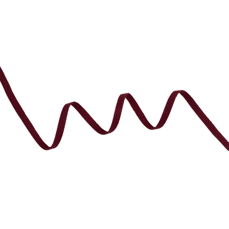 Cotton Twill Tape - 0.25" - Burgundy