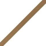 Cotton Twill Tape - 0.375" - Coffee