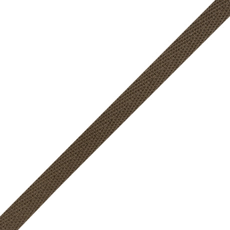 Cotton Twill Tape - 0.375" - Shitake