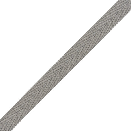 Cotton Twill Tape - 0.375" - Silver