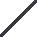 Cotton Twill Tape - 0.375" - Dark Grey