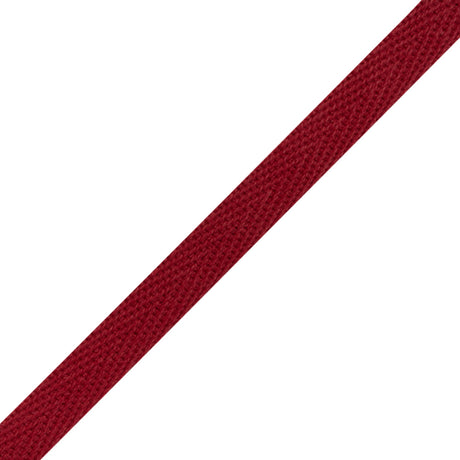 Cotton Twill Tape - 0.375" - Scarlet