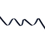 Elastic Trim with Picot Edges - 0.375" - Navy Blue
