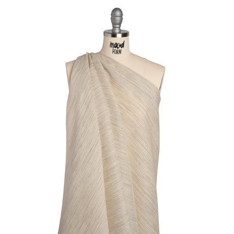 Horsehair Hymo Interlining - Beige and Gray Heathered