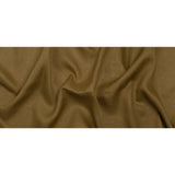 Medium Weight Linen Woven - Khaki - Designer Deadstock