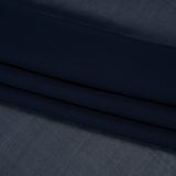 Silk Georgette - Navy Blue - Designer Deadstock