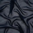 Silk Georgette - Navy Blue - Designer Deadstock