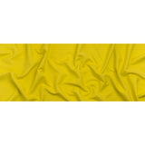 Slubbed Stretch Cotton Blend Jacquard - Bright Yellow Abstract - Designer Deadstock