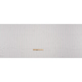 Polyester Twill Lining - White, Black and Cranberry Red Stripes - Deadstock